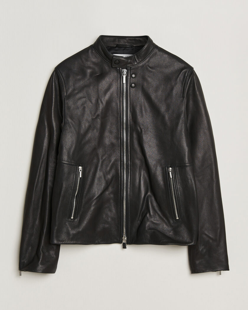 Belstaff Tundra Shearling Leather Jacket Dark Sand at CareOfCarl.com