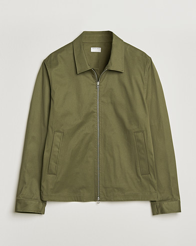 TAION Military Crew Neck Down Jacket Dark Olive at CareOfCarl.com