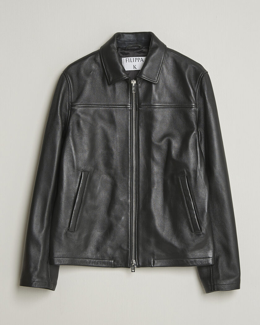 Belstaff V Racer 2.0 Leather Jacket Black at CareOfCarl.com