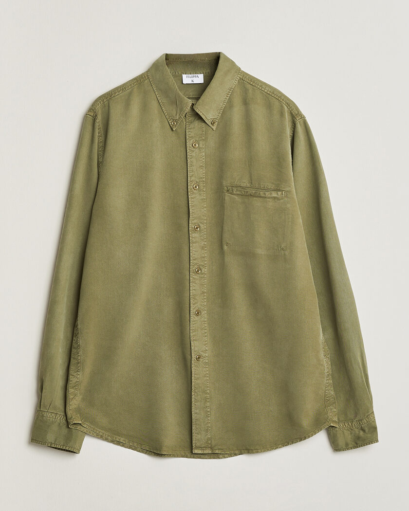 RRL New Military Pocket Shirt Classic Khaki at CareOfCarl.com