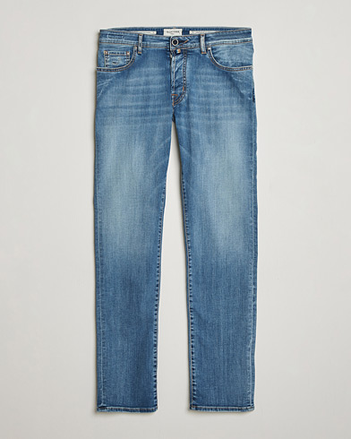 Brunello Cucinelli Traditional Fit Jeans Dark Blue Wash at