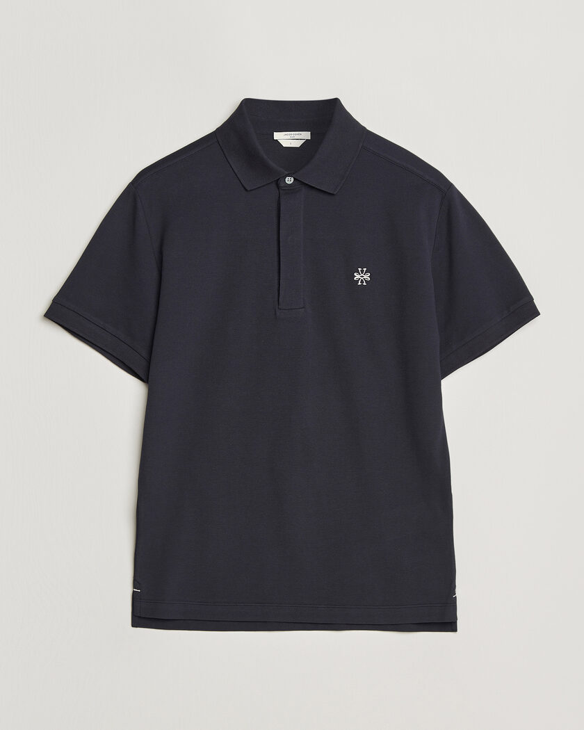 トップス MONCLER navy polo shirt MONCLER - navy polo | Leam Roma - Luxury Shopping Online