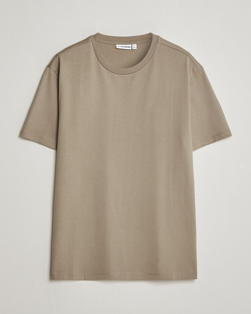 J.Lindeberg Sid Basic T-Shirt Brindle – Green