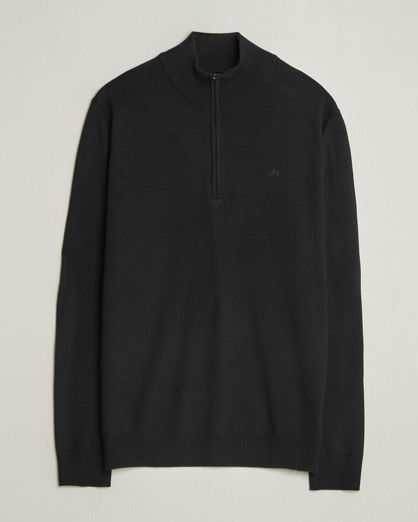 Polo Ralph Lauren Double Knit Half-Zip Sweater Polo Black at