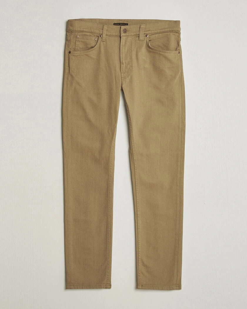 Nudie Jeans Lean Dean Jeans Everlion – Beige
