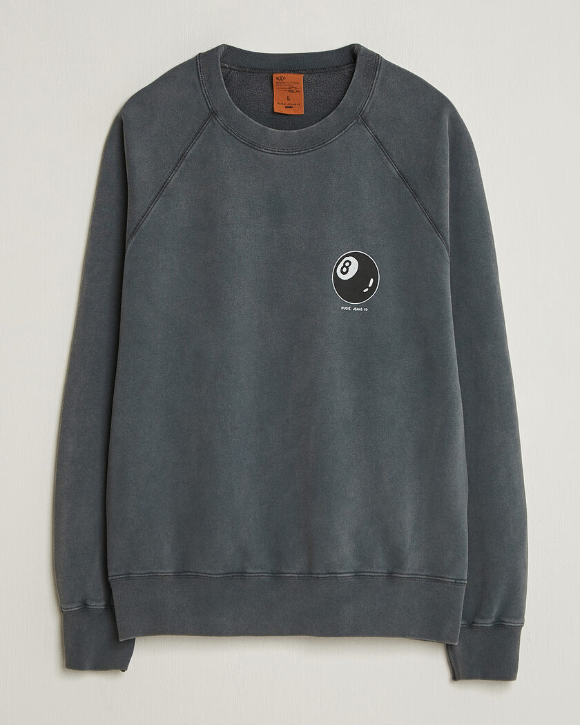 BEAMS PLUS MIL Quilt Crew Neck Grey at CareOfCarl.com