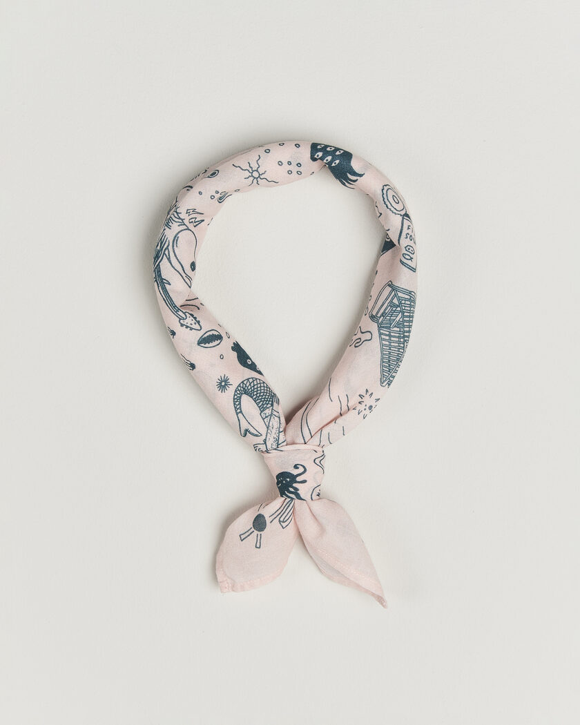 Nudie Jeans Ingrid Printed Bandana Pink – Pink