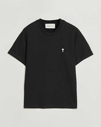 Zimmerli of Switzerland Sea Island Cotton Crew Neck T-Shirt Black