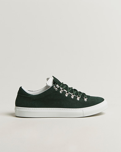 Diemme Marostica Low Sneaker Bottle Green Suede – Green