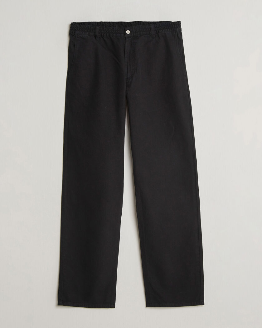 Carhartt WIP Single Knee Pants Dearborn Canvas Black at CareOfCarl.com