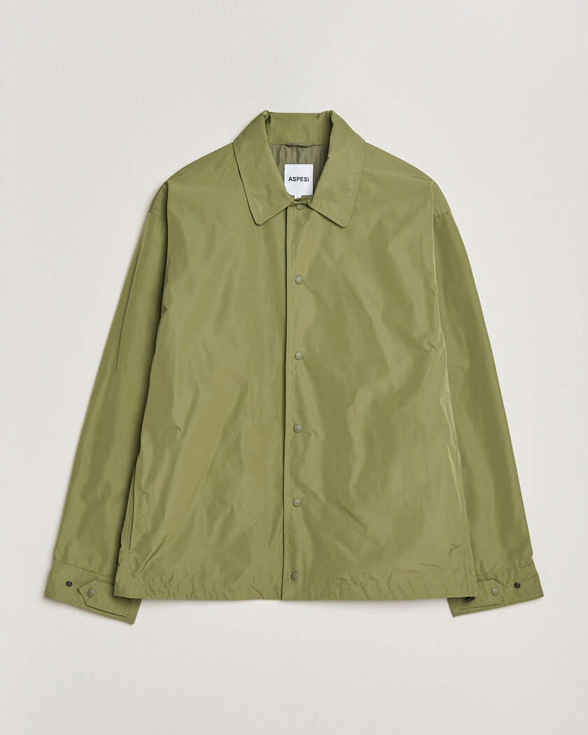 Aspesi Pollard Varsity Jacket Olive – Green