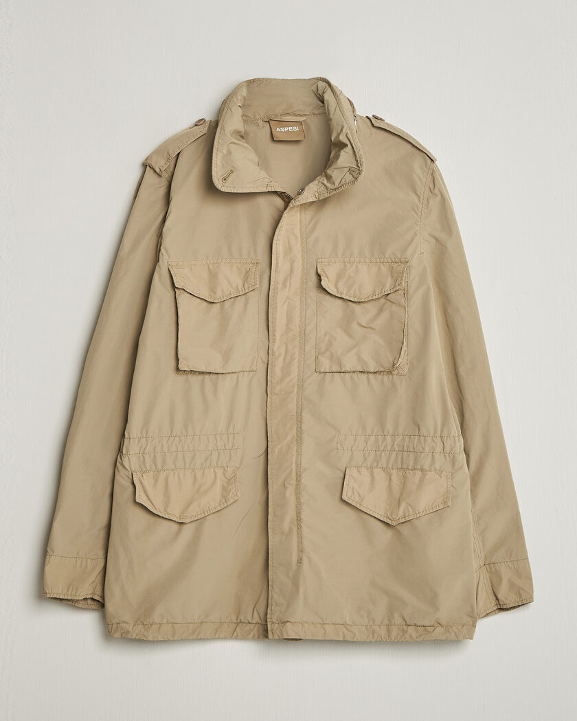 Stone Island David-TC Padded Field Jacket Olive at CareOfCarl.com