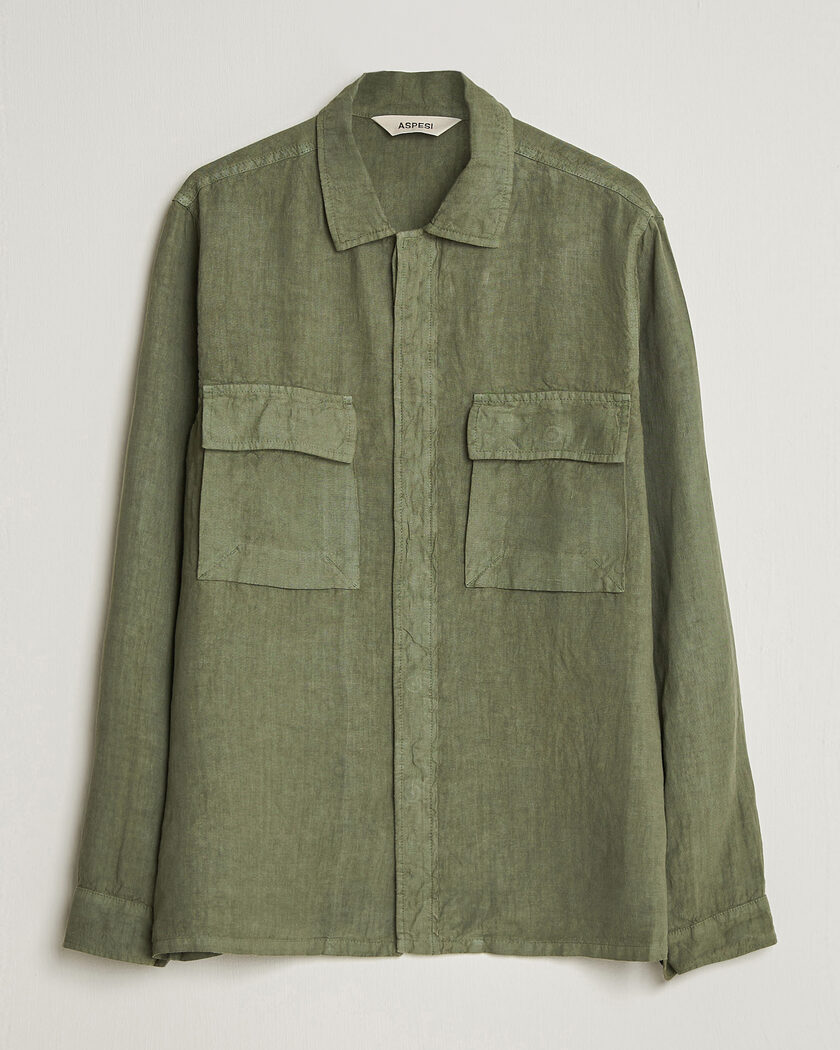 Polo by Ralph Lauren タンカーJKT　リネン Polo Ralph Lauren Unlined Field Jacket Hanford Brown Repair at