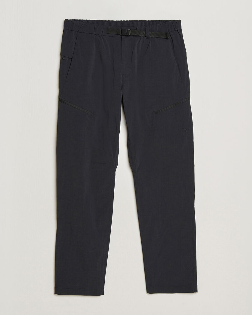 Goldwin One Tuck Tapered Pants Black at CareOfCarl.com