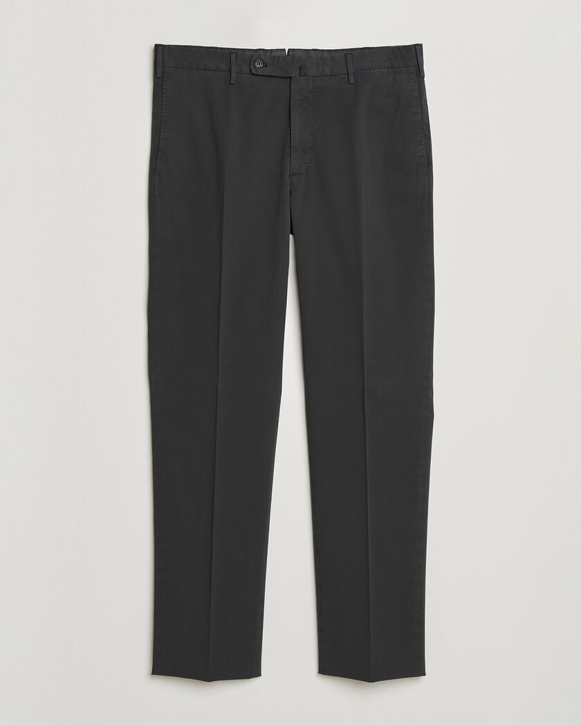 Incotex Regular Fit Comfort Chinos Dark Grey – Grey