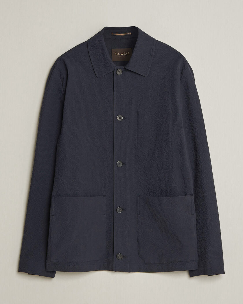 Jil Sander Denim Shirt Jacket Black at CareOfCarl.com