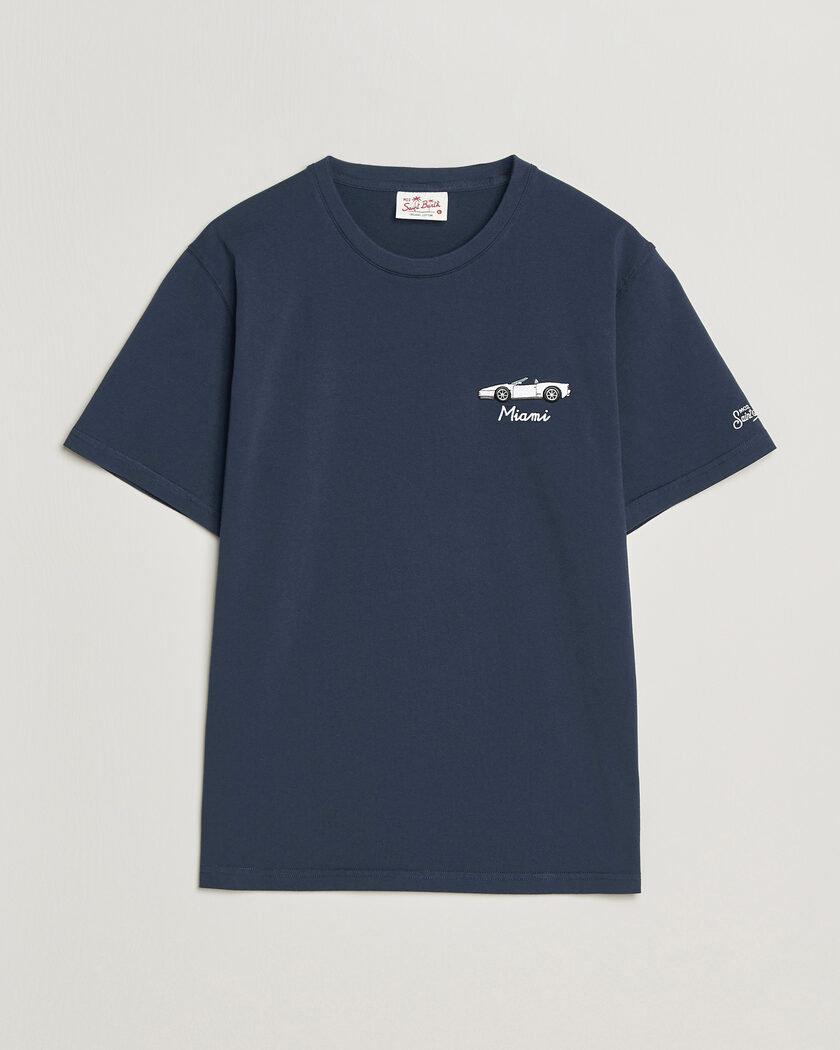 RRL Naval Graphic Tee Vintage Navy at CareOfCarl.com