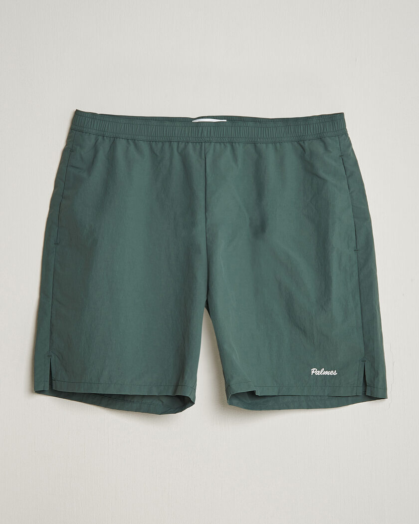 BEAMS PLUS MIL Utility Sateen Shorts Olive at CareOfCarl.com