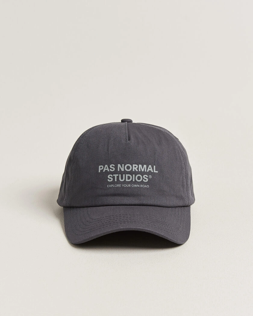 Pas Normal Studios Off Race Cotton Cap Dark Navy – Blue