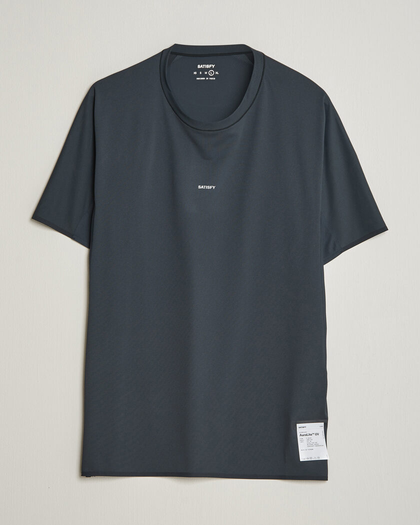 Satisfy AuraLite UV T-Shirt Black – Black