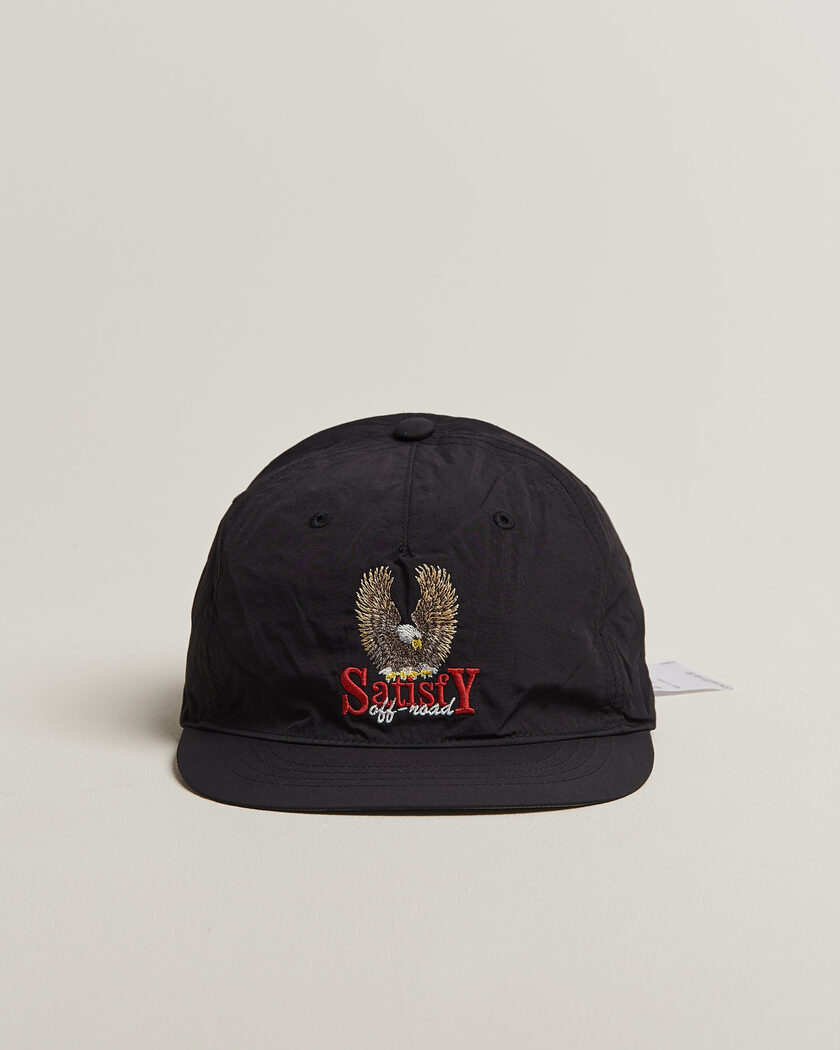 Satisfy FliteSilk 5 Panel Cap Black Eagle – Black