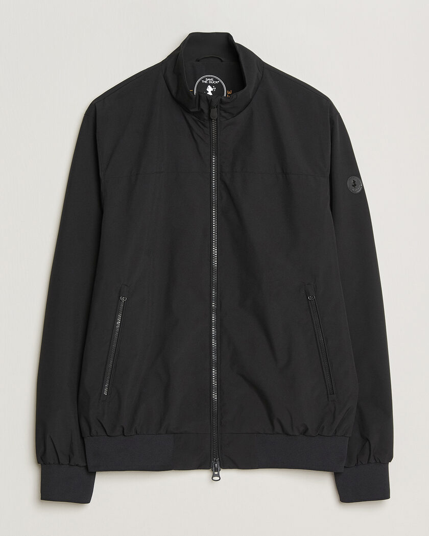 Save The Duck Finlay Nylon Harrington Jacket Black – Black