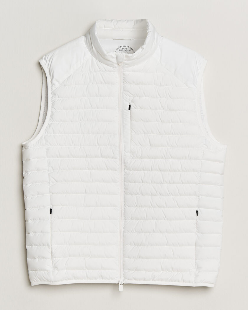 Morris Whitfield Pile Vest White at CareOfCarl.com
