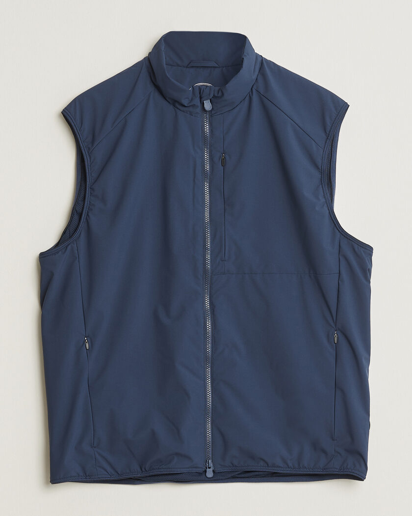 Save The Duck Joe Wind/Water Resistant Vest Navy Blue – Blue