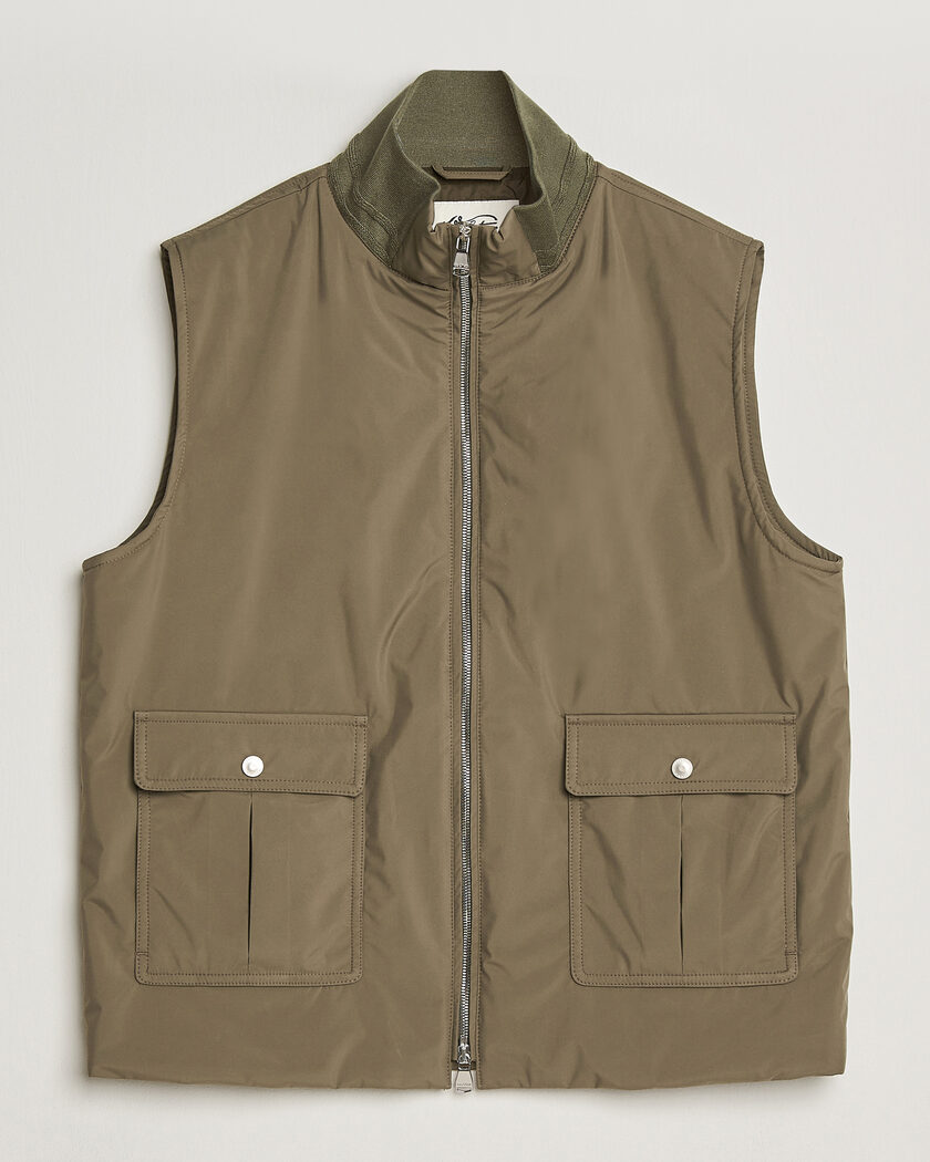 Stone Island Recycled Nylon Down-TC Vest Black at CareOfCarl.com
