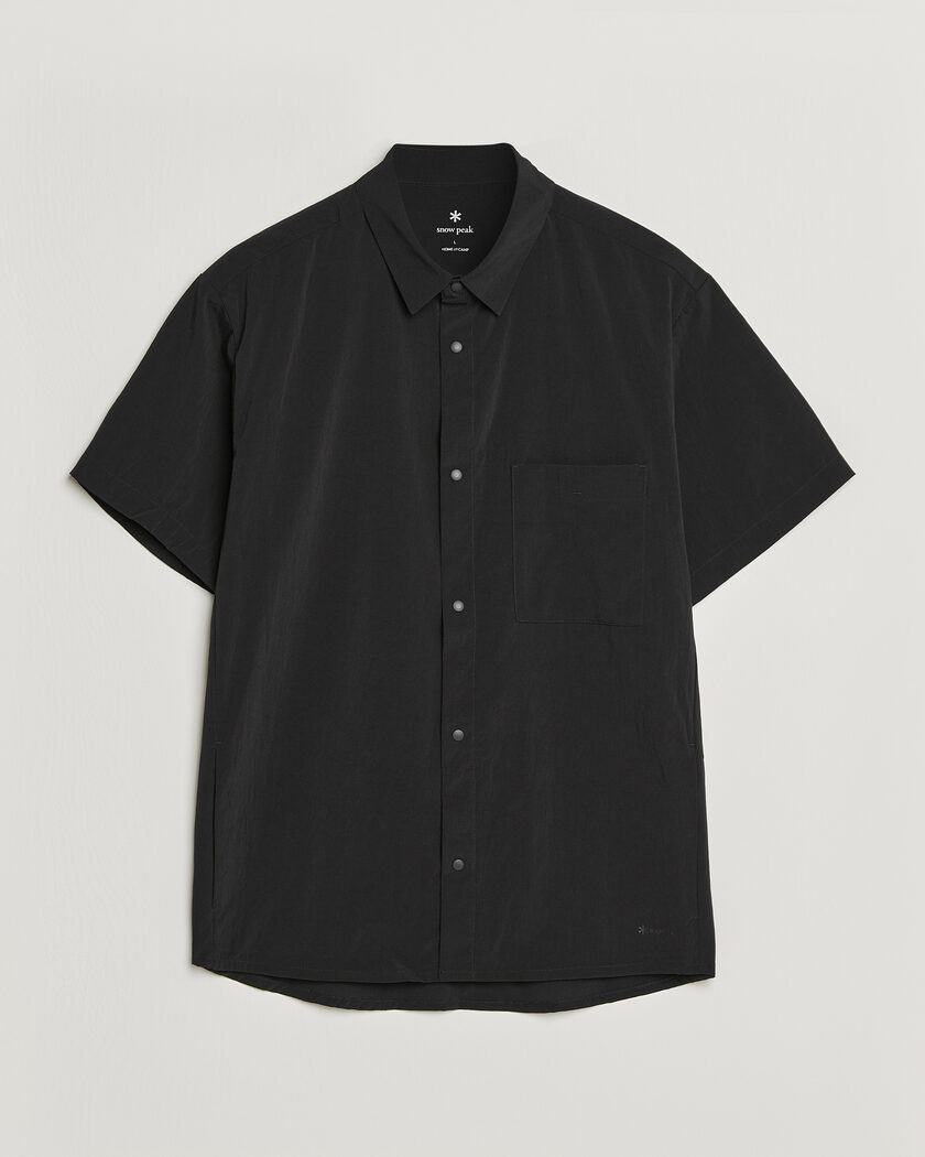 Snow Peak Quick Dry Shirt Black – Black