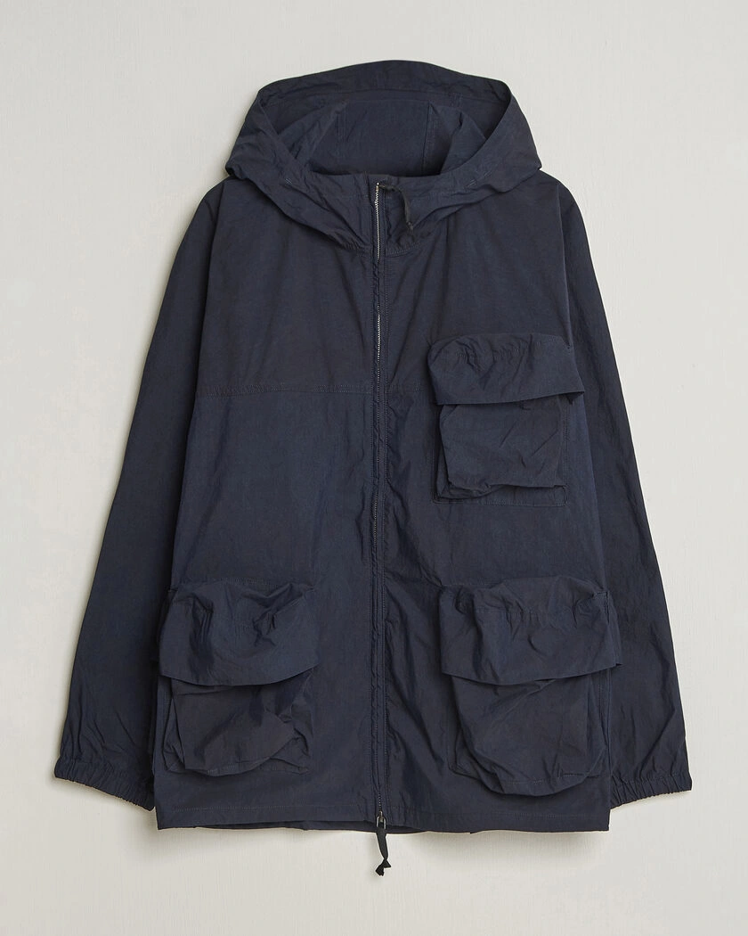 Snow Peak Indigo C/N Parka Navy – Blue