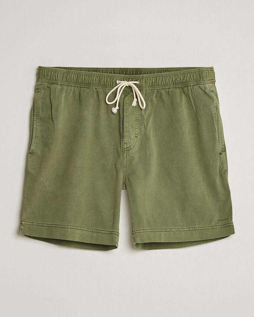 KnowledgeCotton Apparel Structured Cotton Dobby Shorts Twill at