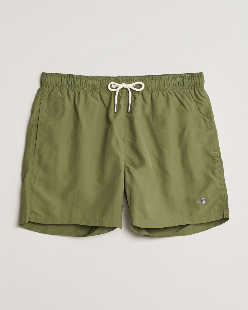 Gant Basic Swimshorts Dry Herb Green – Green