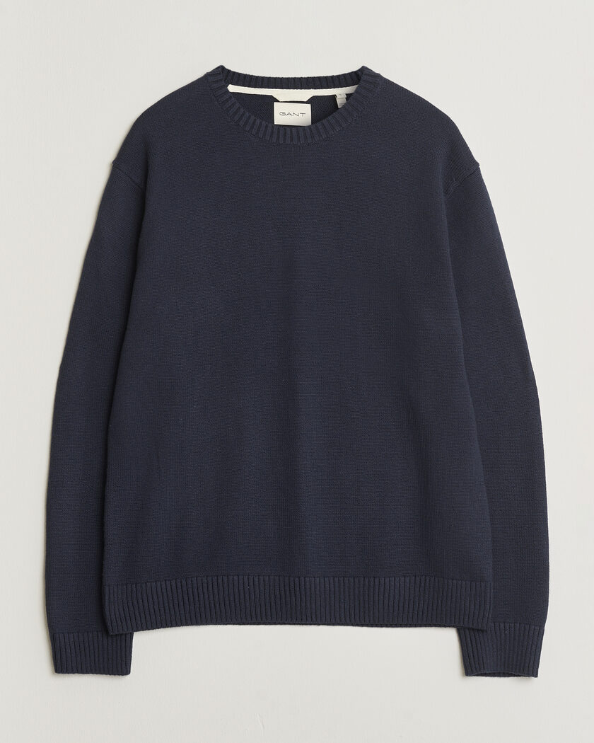 NN07 Jack Wool Crew Neck Sweater Light Grey Melange at CareOfCarl.com