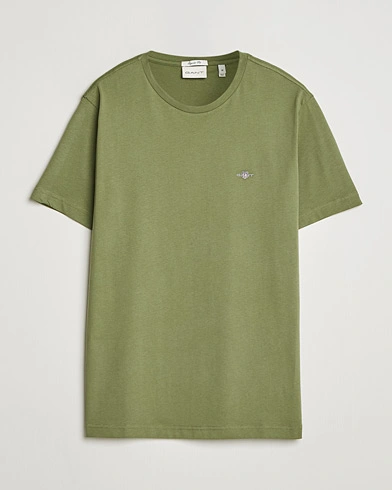 GANT The Original T-Shirt Dry Herb Green – Green