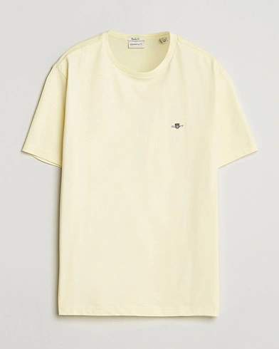 GANT The Original T-Shirt Vanilla Yellow – Yellow