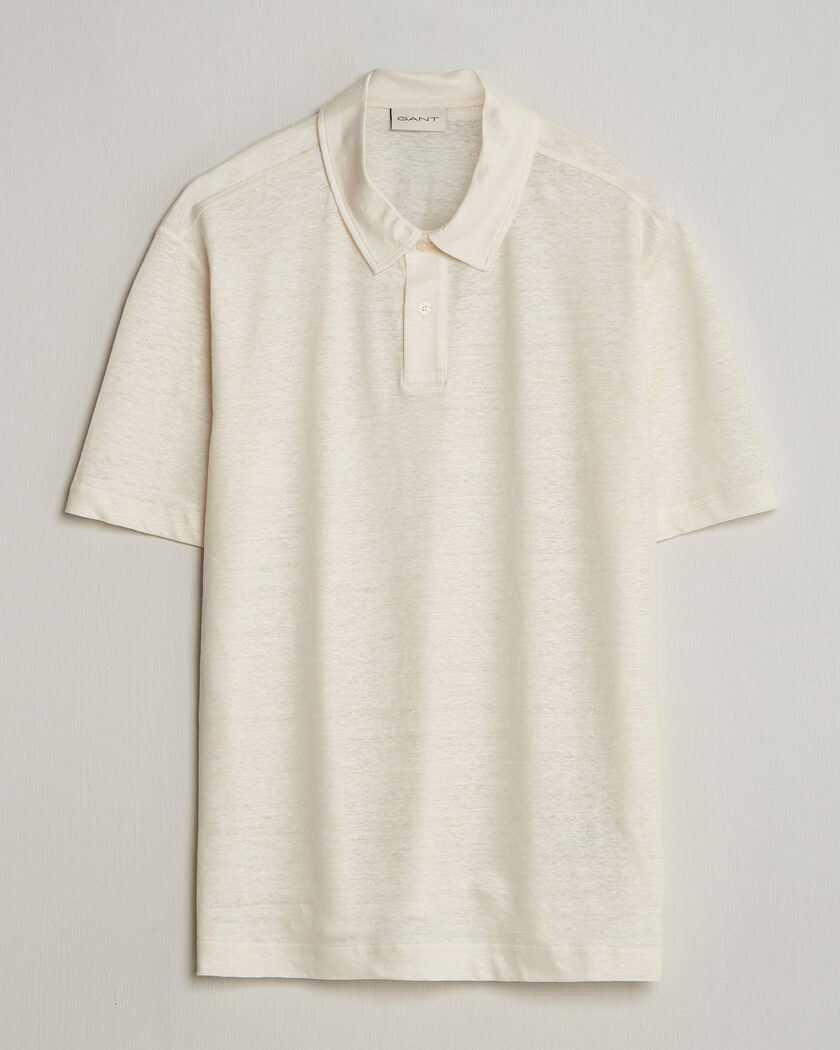 トップス polo shirt / BEAMS BEAMS PLUS Knit Stripe Short Sleeve Polo White/Green at CareOfCarl.com