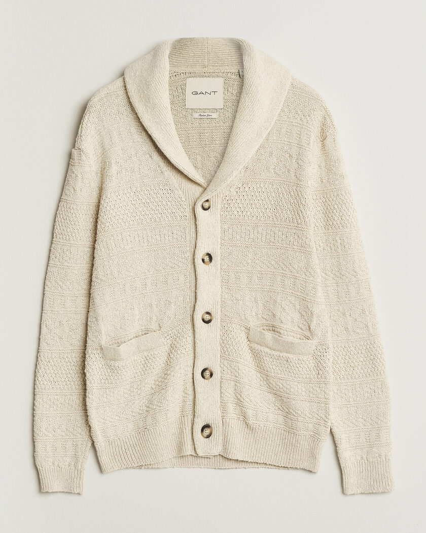 Moncler Hybrid Zip Cardigan White at CareOfCarl.com