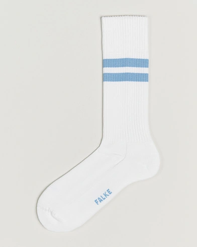 Falke Dynamic Tennis Sock White/Blue – White