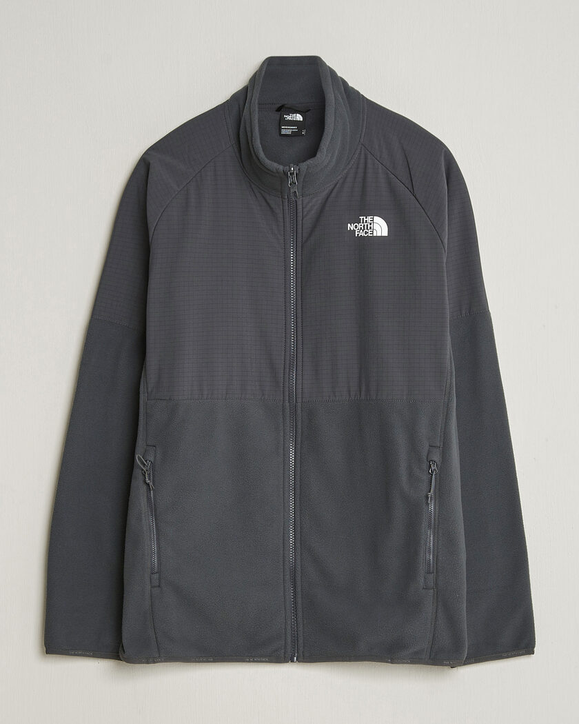 J.Lindeberg Dustin Wool Fleece Jacket Light Grey Melange at