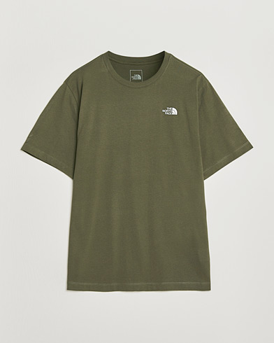 The North Face Evolution Simple Dome T-Shirt New Taupe Green – Green