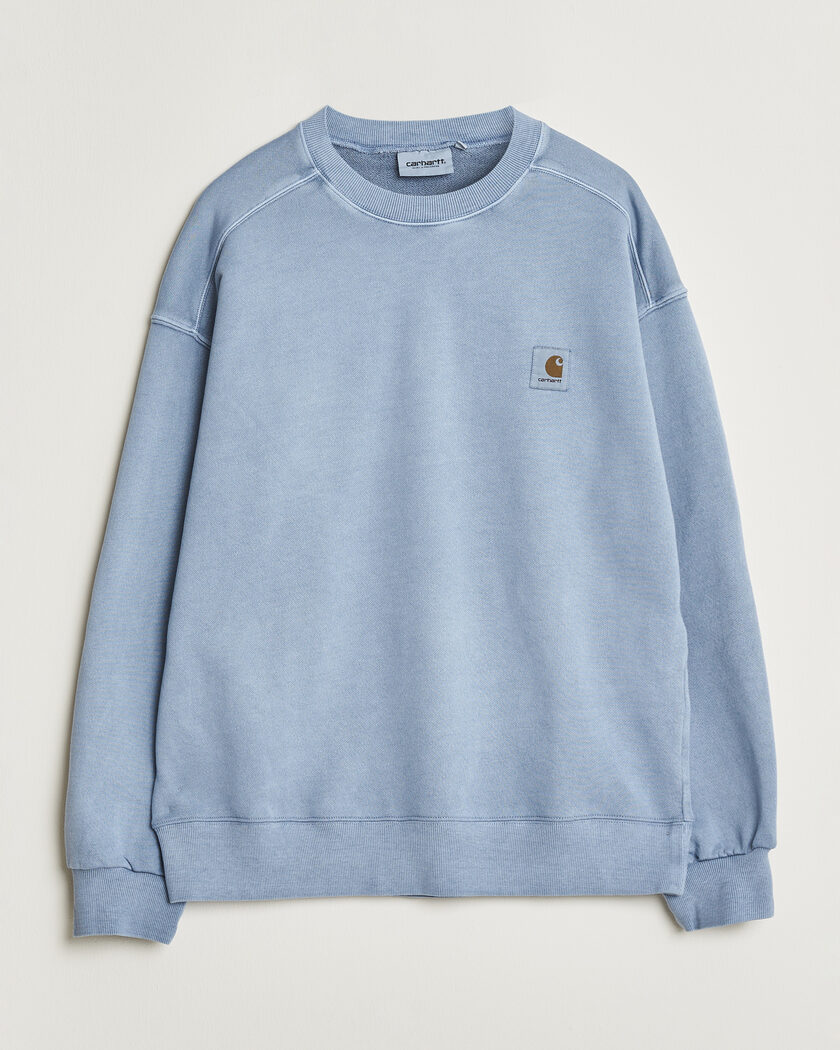 Carhartt WIP Nelson Sweatshirt Gentle Blue – Blue