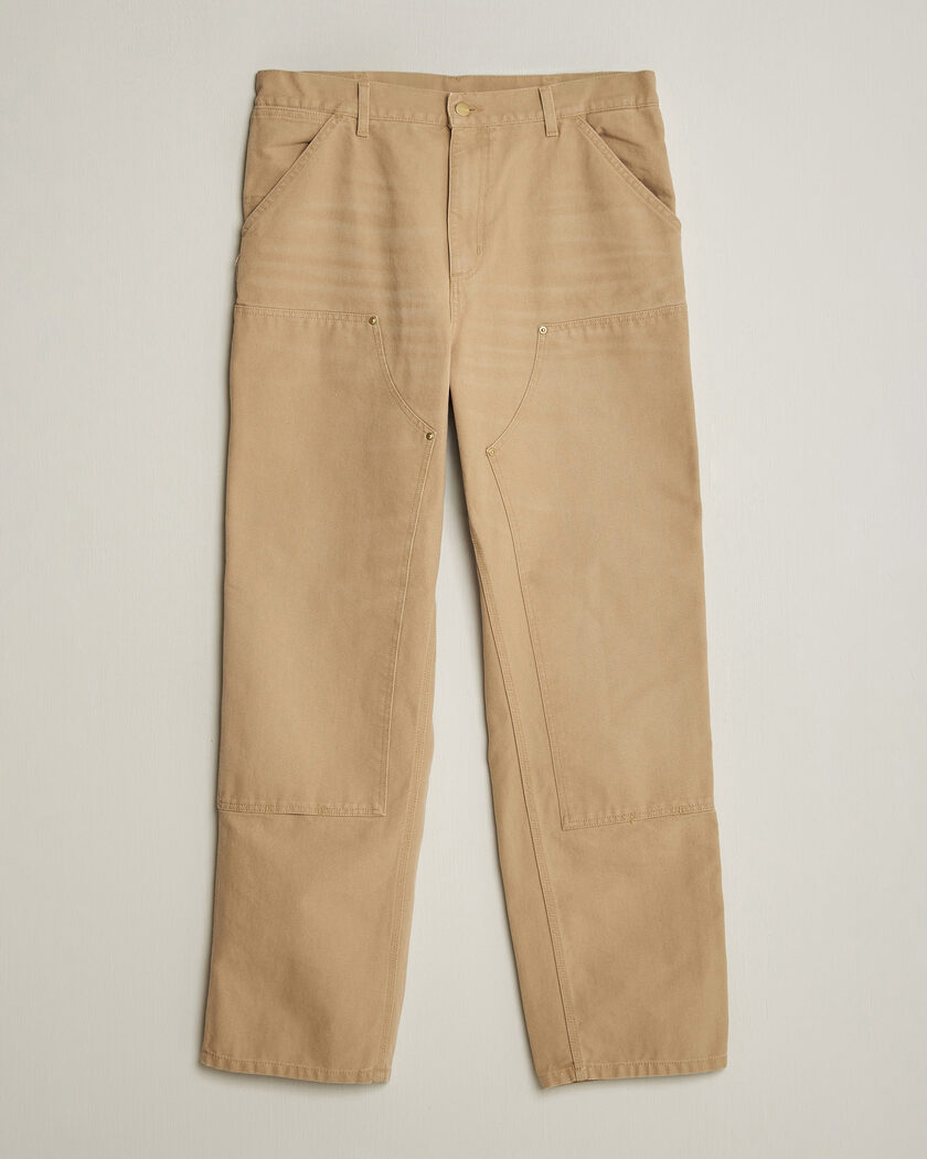 Carhartt WIP Double Knee Pants Dusty Age Brown – Brown