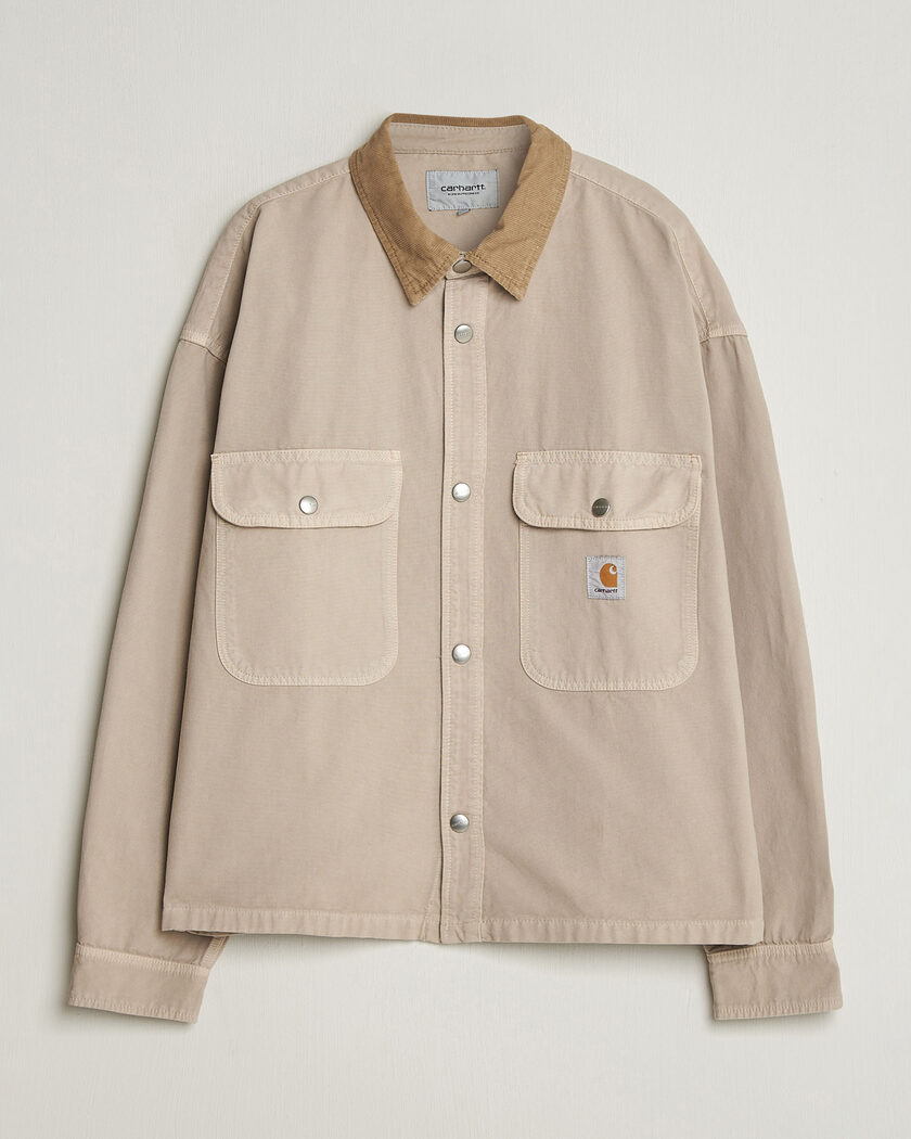 Jil Sander Felted Wool Shirt Jacket Beige at CareOfCarl.com Jil Sander Felted Wool Shirt Jacket Beige at CareOfCarl.com