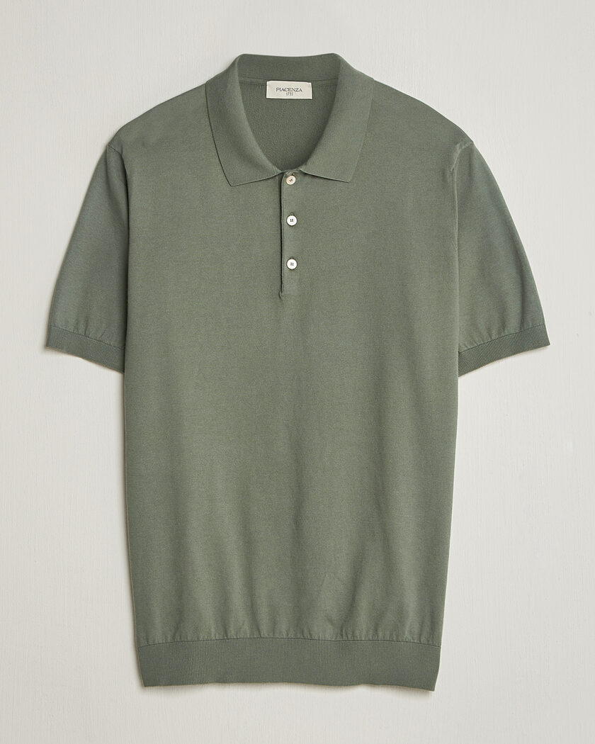 Zegna Short Sleeve Pocket Polo Teal at CareOfCarl.com