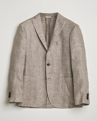 Boglioli K Jacket Linen Blazer Sage Green at CareOfCarl.com