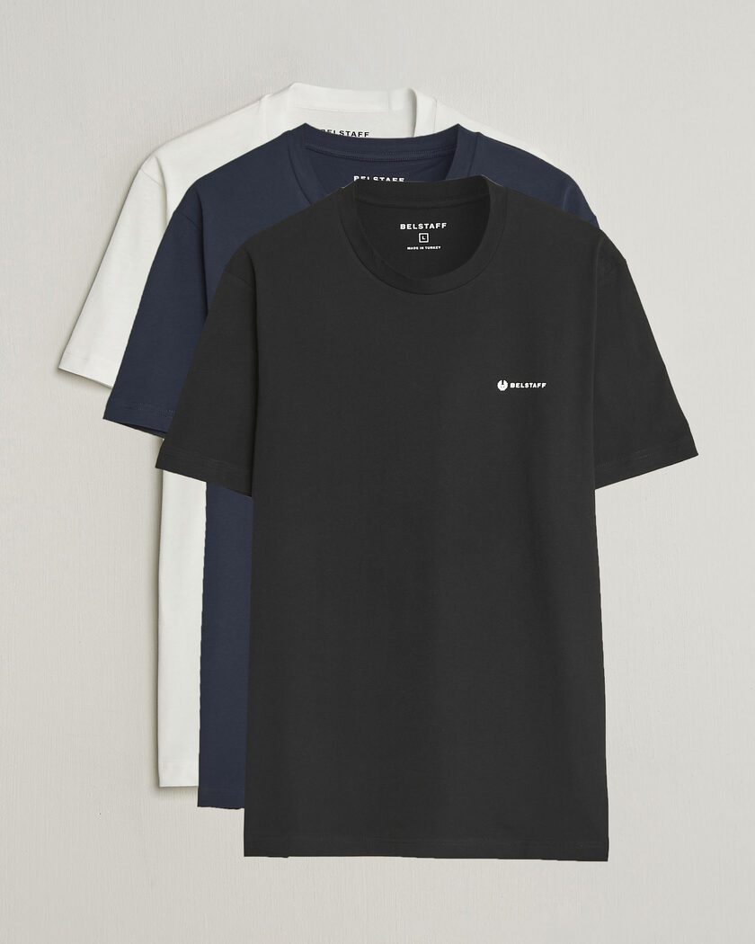 Levi's 2-Pack Crew Neck T-Shirt Navy/White at CareOfCarl.com