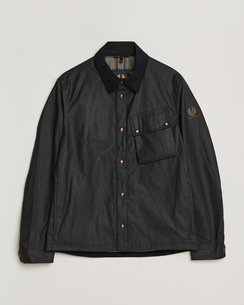 Belstaff Ground Wax Jacket Black – Black