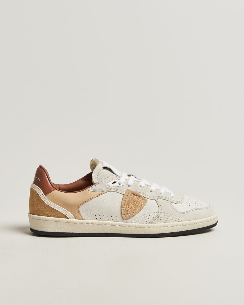 Philippe Model Pgal Low Leather Sneaker Light Brown – Brown