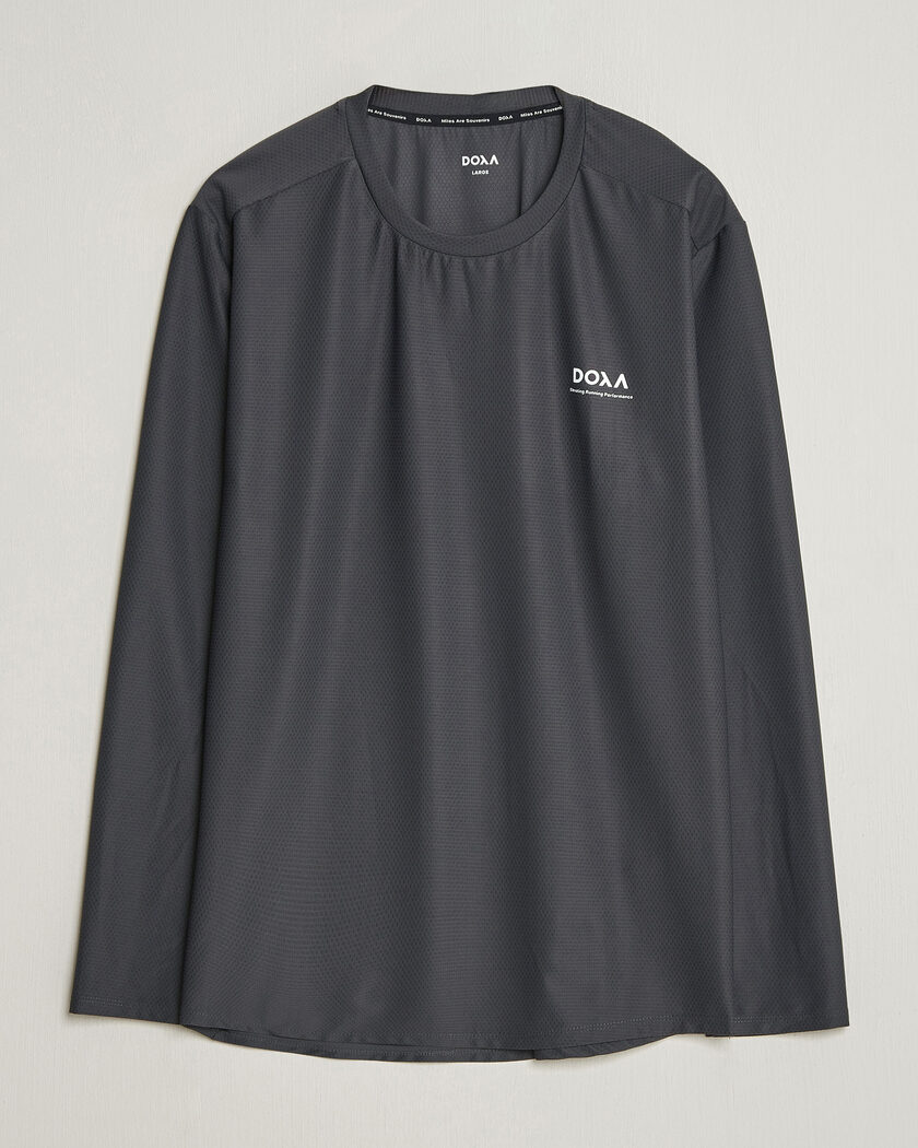 Doxa Rerun Long Sleeve T-Shirt Raven – Black